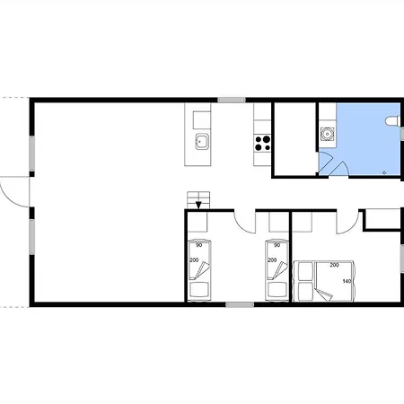 Σπίτι διακοπών 290-ringkobing-nordso-ferievej-50 Nørre Lyngvig